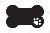 2 PC Personalised Engraved Wooden Dog Name Banner For Dog Bone Shaped Sign Premium American Elm Premium Laminated Polished Wood.